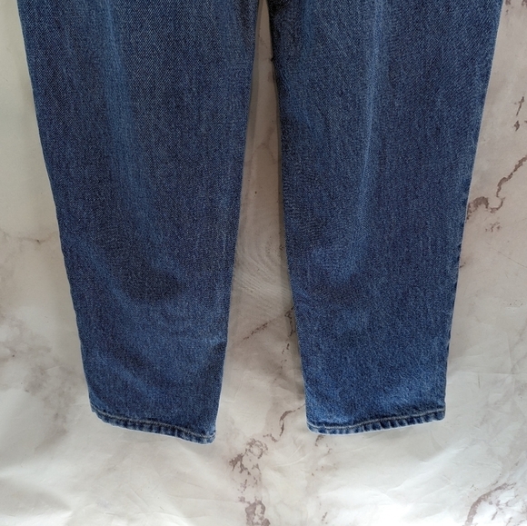 LL Bean Jeans Women 14 31x32 Ultra High Rise Comfort Waist Pull On Double L Mom - Picture 9 of 13